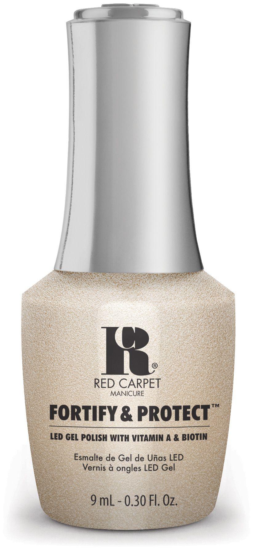red carpet manicure Fortify & Protect Less Is More LED Nail Gel Color 0.3 fl oz