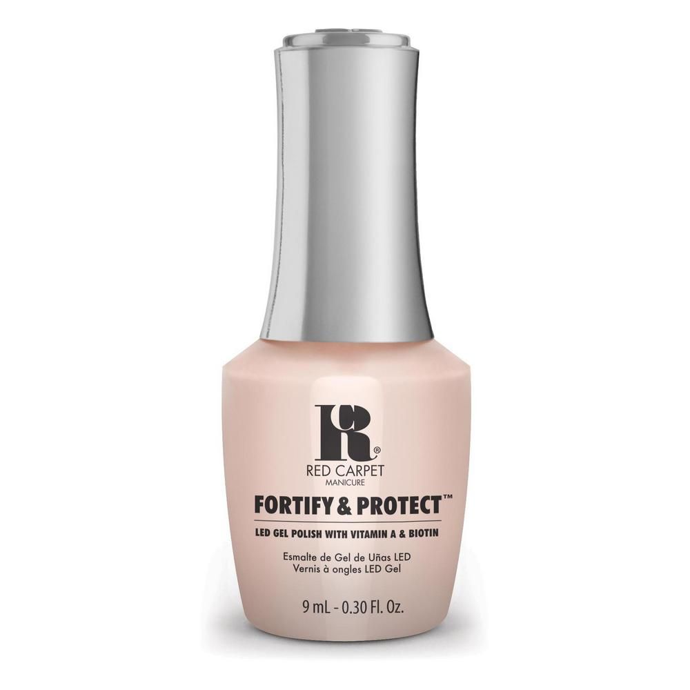 red carpet manicure Fortify & Protect Naturally Beautiful LED Nail Gel Color 0.3 fl oz