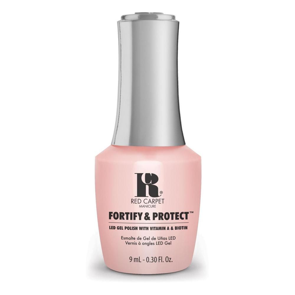 red carpet manicure Fortify & Protect No Damsels Here LED Nail Gel Color 0.3 fl oz