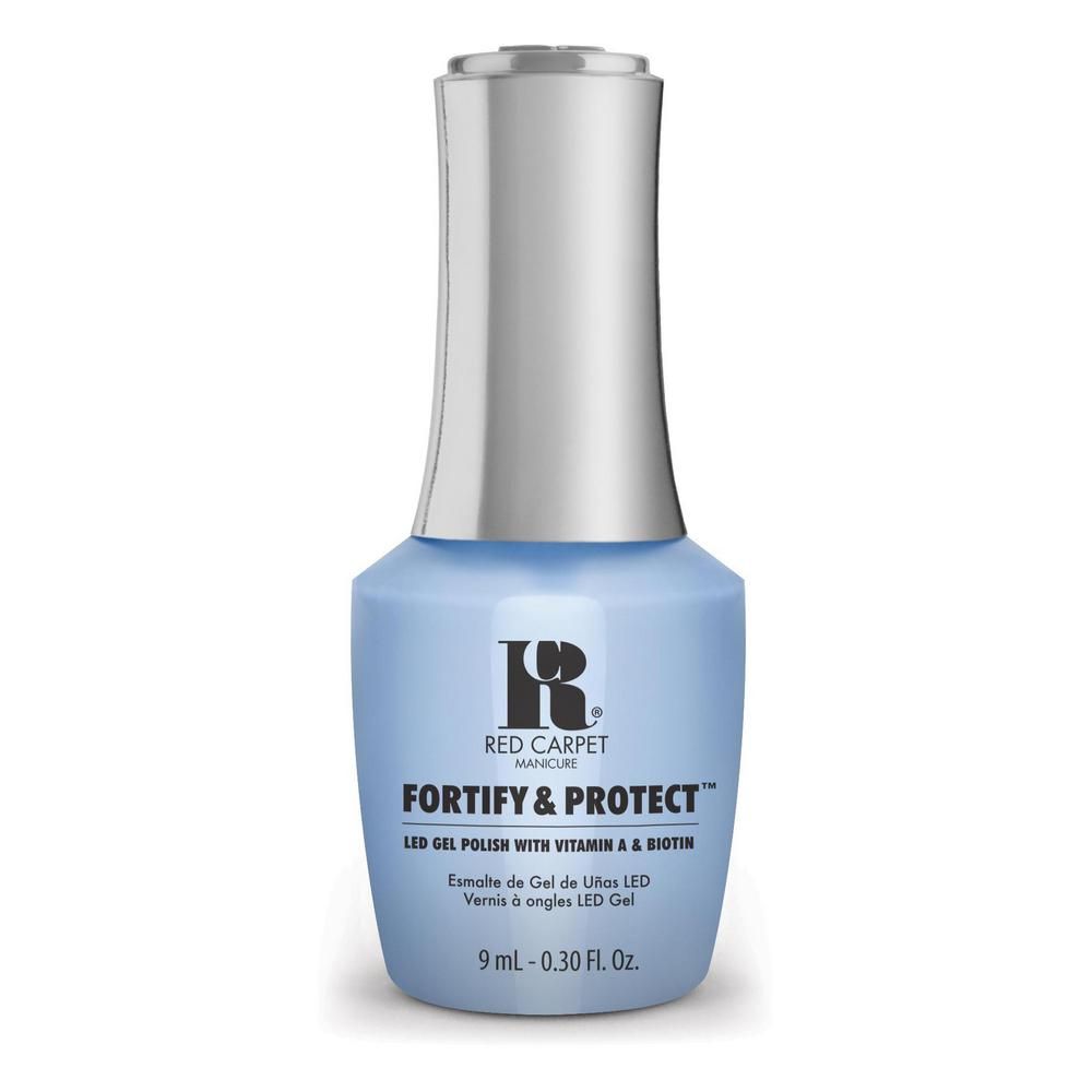 red carpet manicure Fortify & Protect Runway Rehersal LED Nail Gel Color 0.3 fl oz