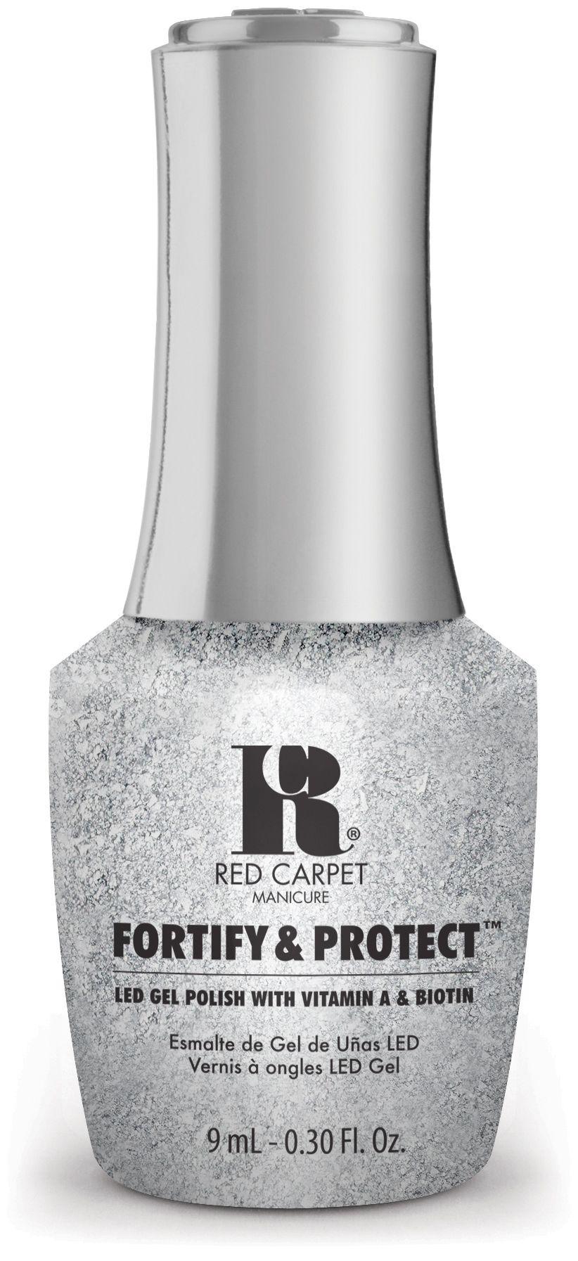 red carpet manicure Fortify & Protect Seeing Stars LED Nail Gel Color 0.3 fl oz