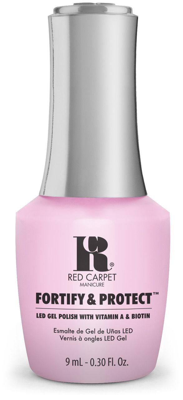 red carpet manicure Fortify & Protect Simply Adorable LED Nail Gel Color 0.3 fl oz