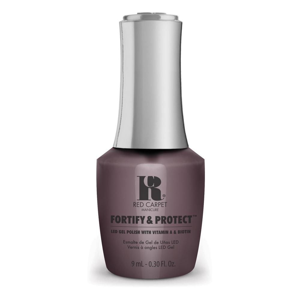 red carpet manicure Fortify & Protect Smile For The Cameras LED Nail Gel Color 0.3 fl oz