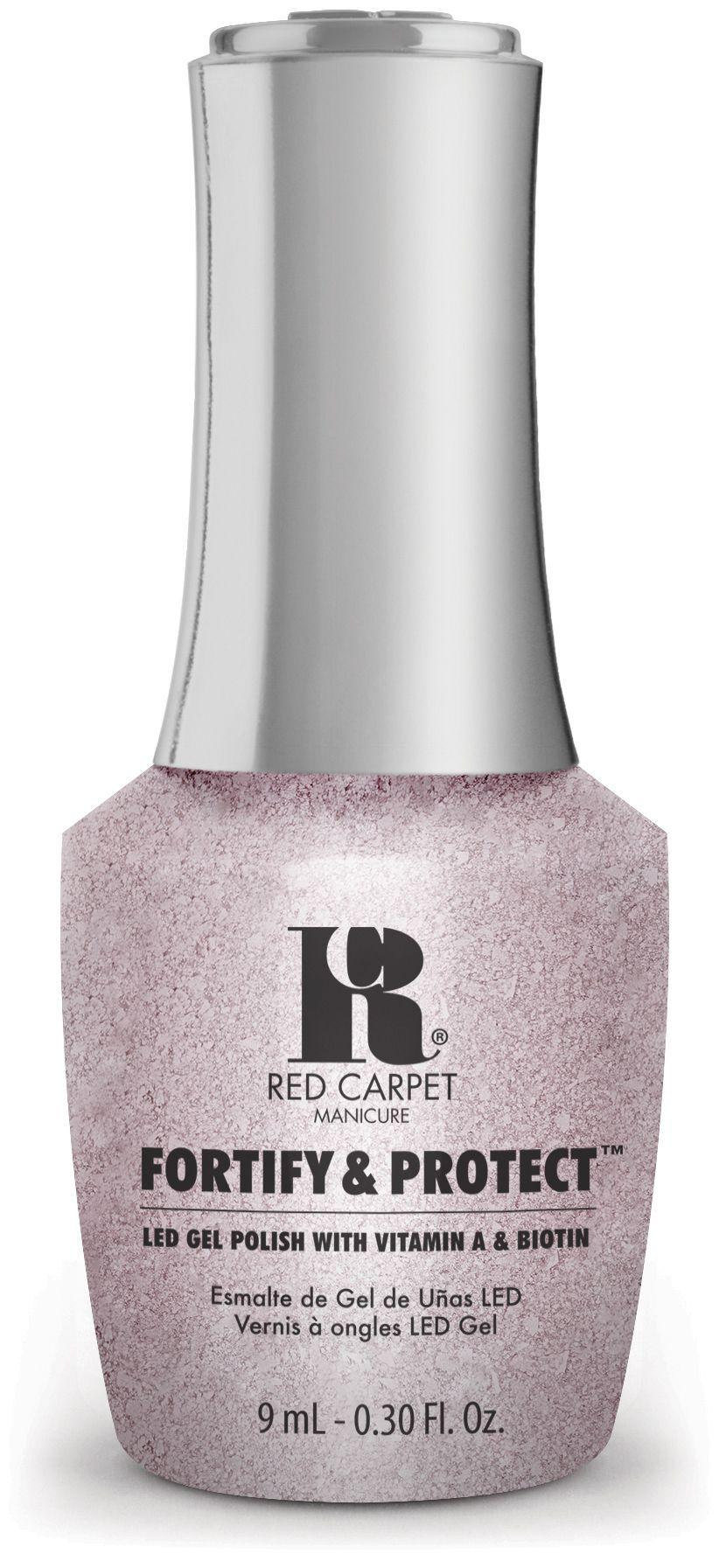 red carpet manicure Fortify & Protect Sparkle In Style LED Nail Gel Color 0.3 fl oz