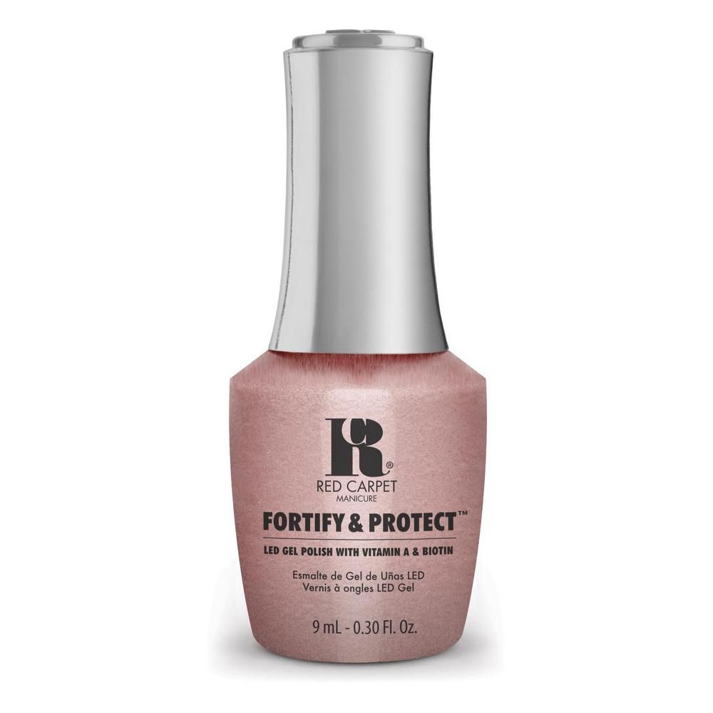 red carpet manicure Fortify & Protect Stunt Woman LED Nail Gel Color 0.3 fl oz