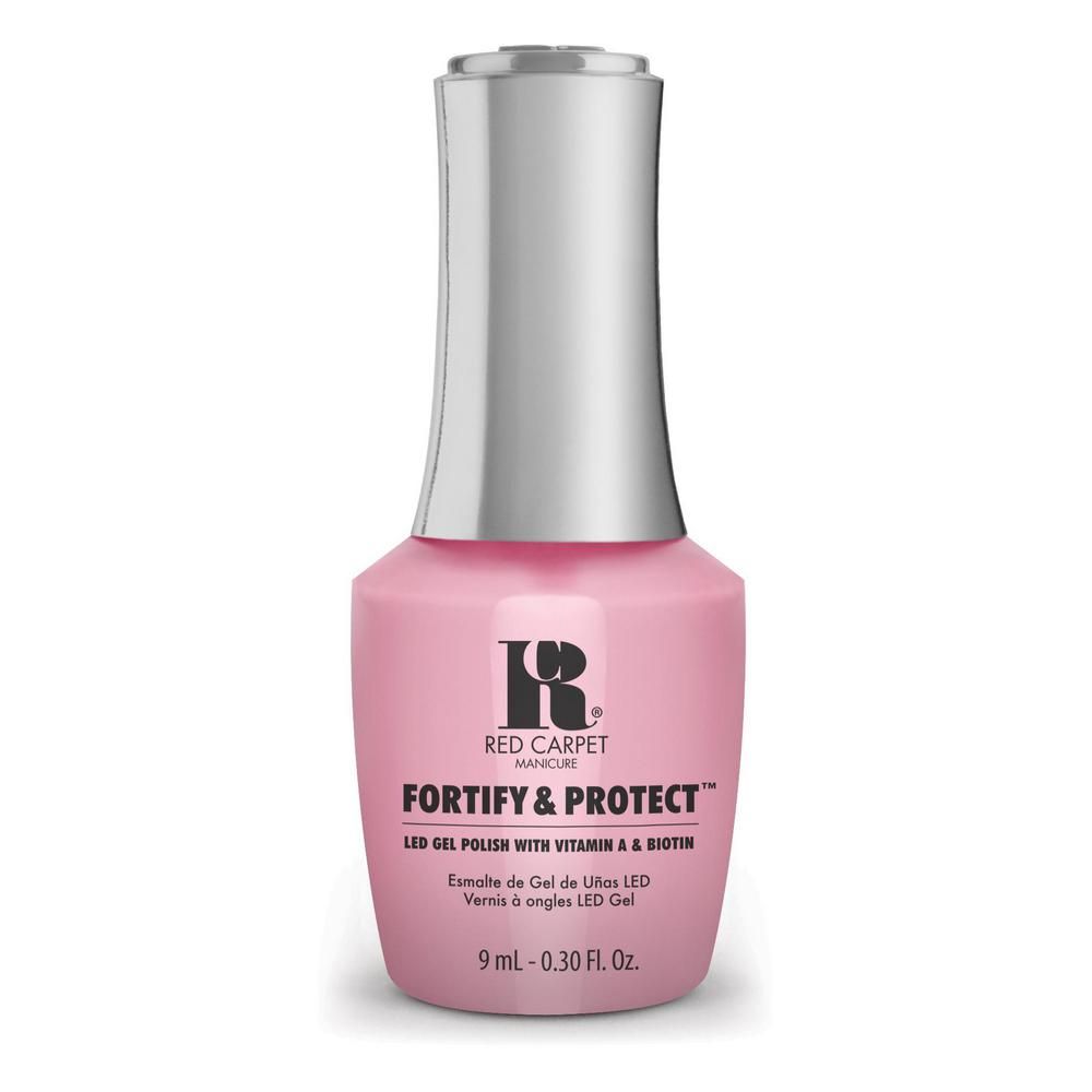 red carpet manicure Fortify & Protect Top Billed Beauty LED Nail Gel Color 0.3 fl oz