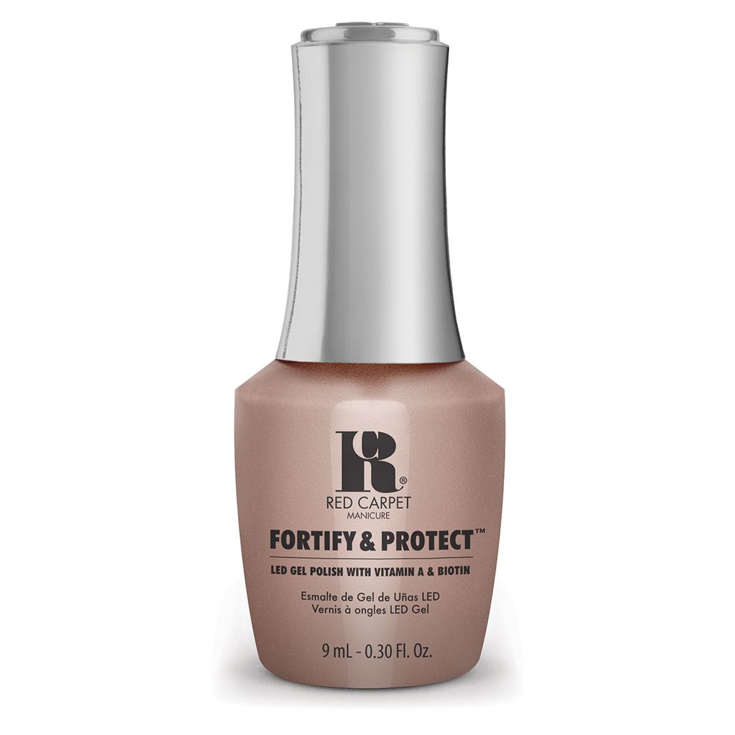 red carpet manicure Fortify & Protect Under the Eiffel LED Nail Gel Color 0.3 fl oz