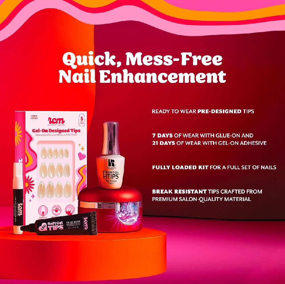 Red Carpet Manicure Gel-On Designed Tips - Gel-On Designed Tips Starter Kit
