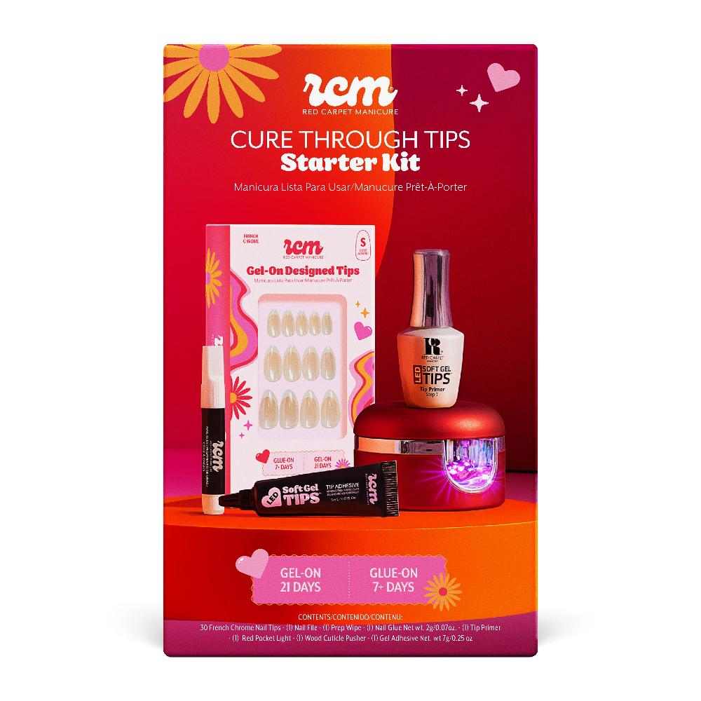 red carpet manicure Gel-On Designed Tips - Gel-On Designed Tips Starter Kit