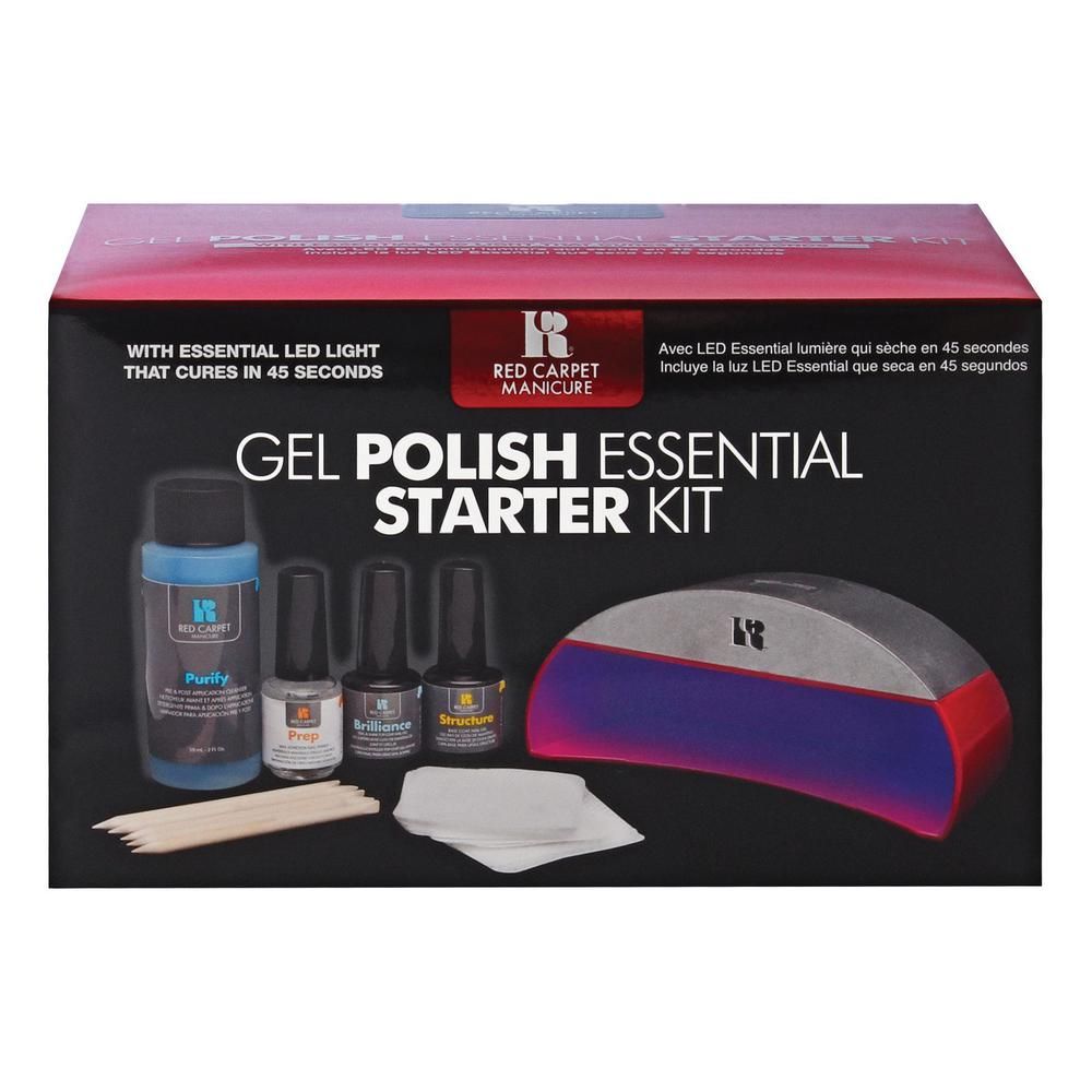 red carpet manicure Gel Polish Essential Starter Kit