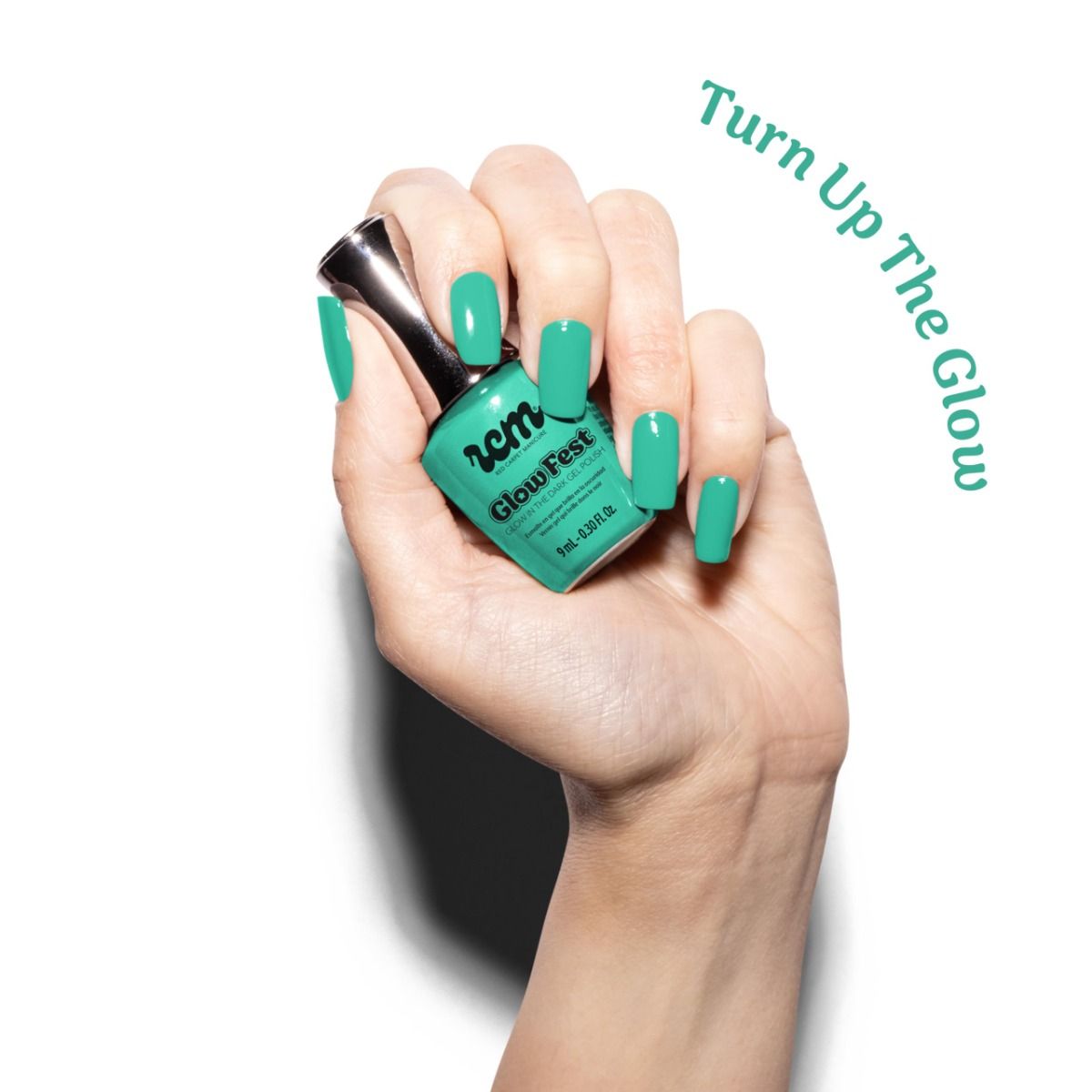 Red Carpet Manicure Glow Fest Turn Up The Glow LED Nail Gel Color 0.3 Fl Oz