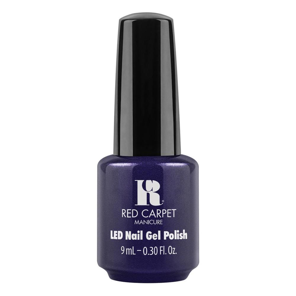 red carpet manicure Past Midnight LED Nail Gel Polish 0.3 fl oz