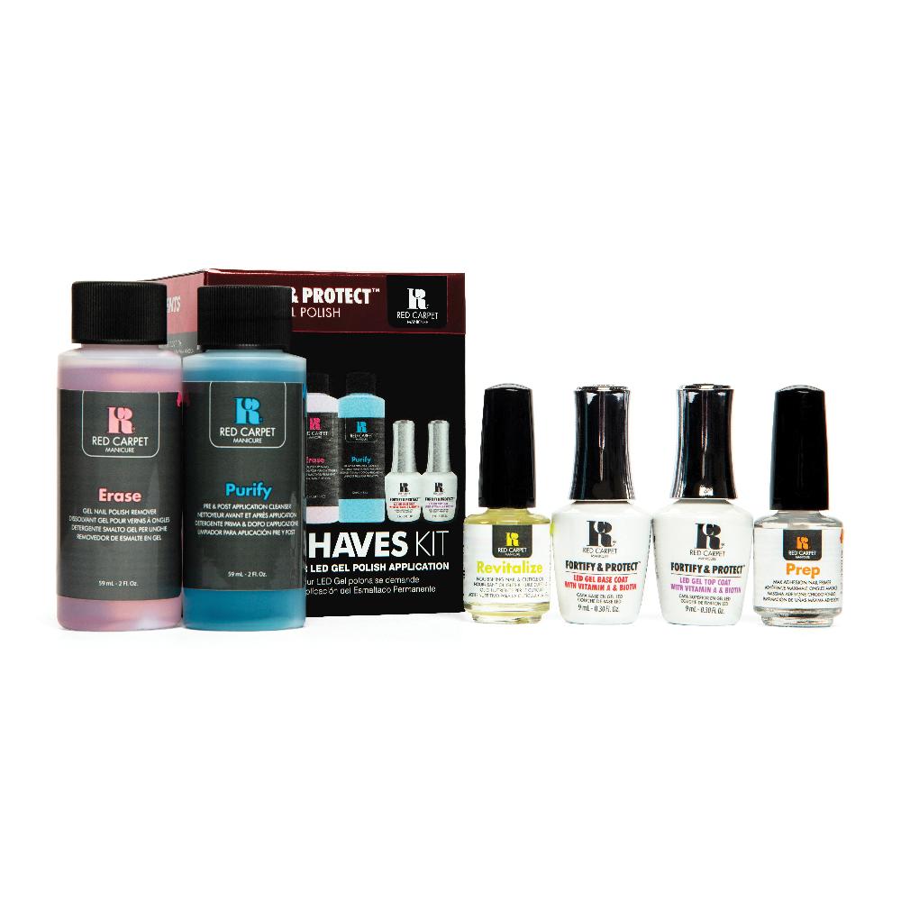 Red Carpet Manicure Fortify & Protect Must Haves Kit