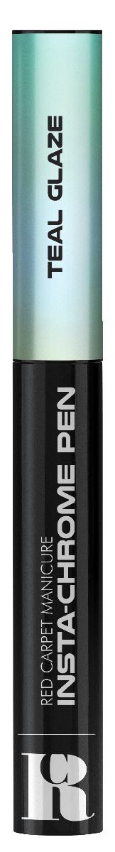 red carpet manicure Insta-Chrome Pen Teal Glaze