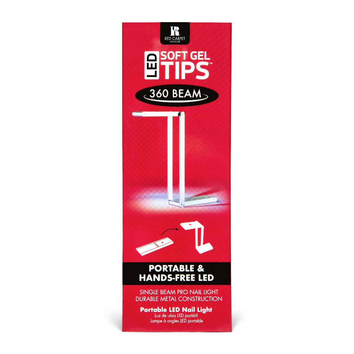 red carpet manicure LED SOFT GEL 360 BEAM