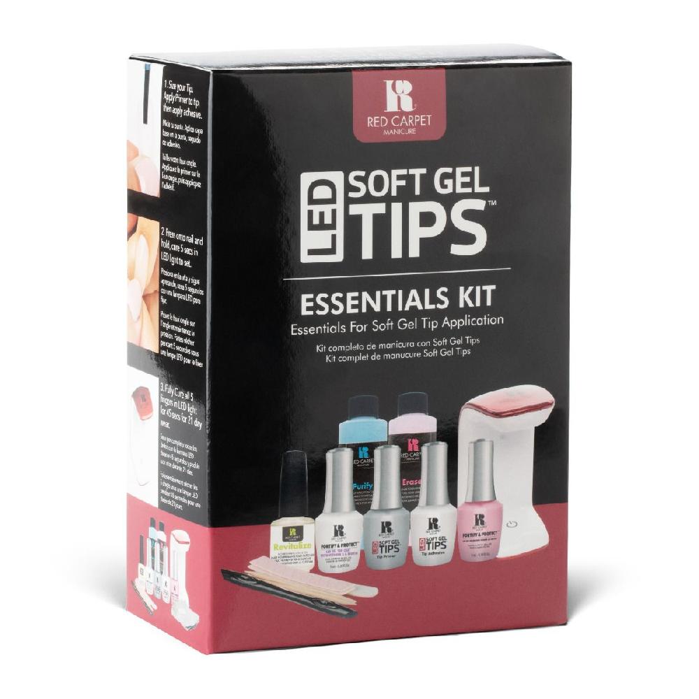 Red Carpet Manicure LED SOFT GEL ESSENTIALS KIT