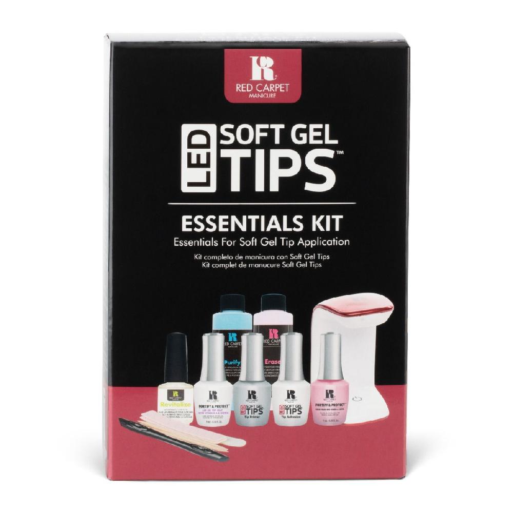 red carpet manicure LED SOFT GEL ESSENTIALS KIT