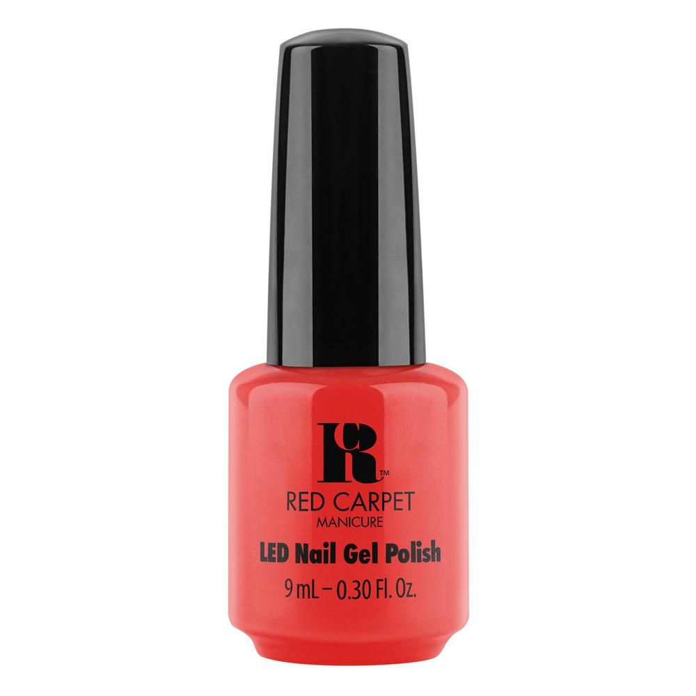 red carpet manicure Red-y To Party LED Nail Gel Polish 0.3 fl oz