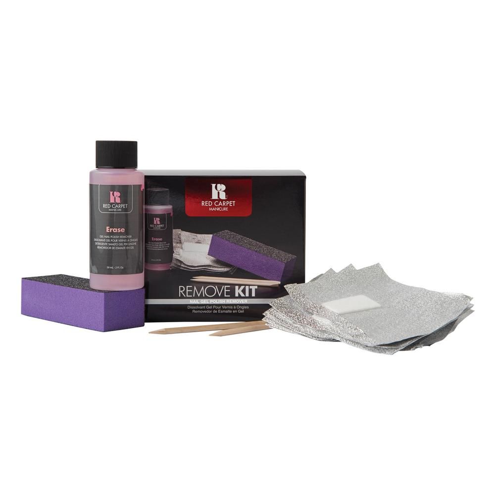 Red Carpet Manicure Remove Kit Nail Gel Polish Removal Kit