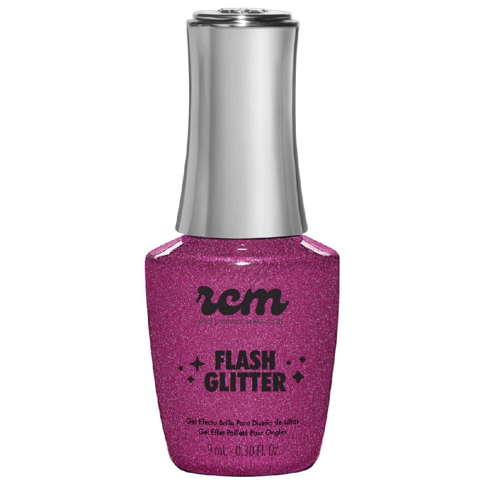 red carpet manicure Very Berry Mesmerizing Flash Glitter 0.3 fl oz