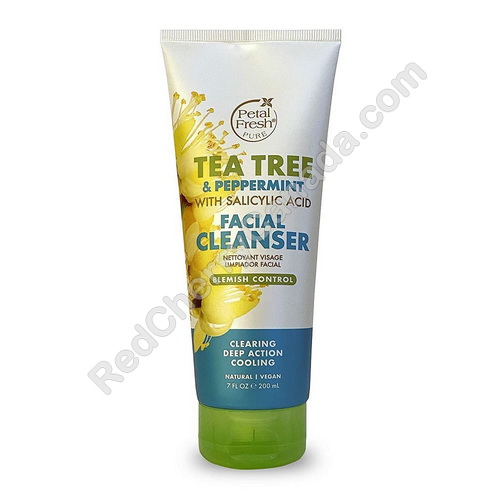 red cherry lashes Cleanser Tea Tree Peppermint 7 oz
