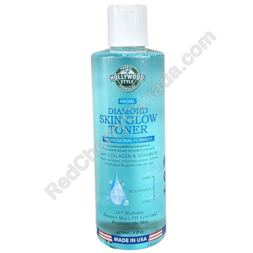 red cherry lashes HS Toner Diamond Skin Glow 250 ml