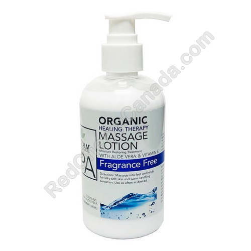 red cherry lashes La Palm Fragrance Free Lotion 8 oz