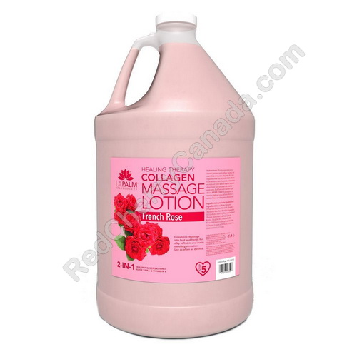 red cherry lashes La Palm Lotion French Rose Gallon