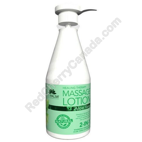 red cherry lashes La Palm Lotion Massage Aloe 24 oz