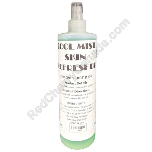 red cherry lashes La Palm Skin Refresher Green 16 oz