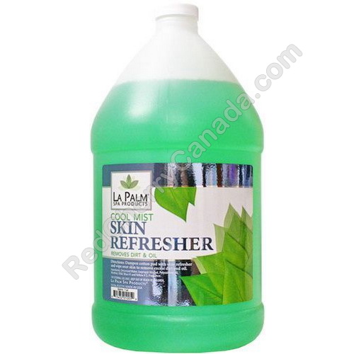 red cherry lashes La Palm Skin Refresher Green Gallon