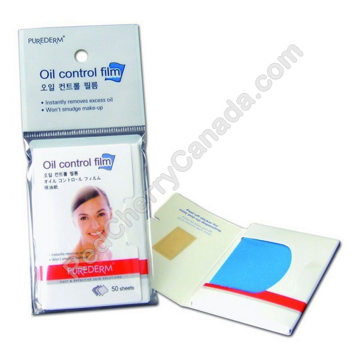 red cherry lashes PUREDERM Oil Control Film 50/Pack