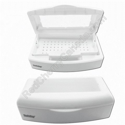 red cherry lashes Berkeley Sterilizing Tray Clear
