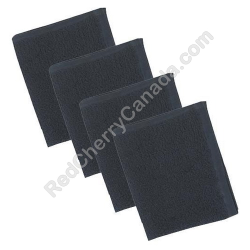 red cherry lashes Bleachproof Towels Grey 12/Pack