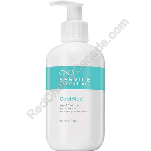 red cherry lashes CND CoolBlue Hand Sanitizer 7 oz