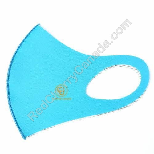 red cherry lashes Copper Mask Aqua Sky Blue