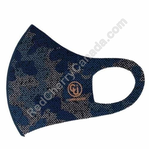 red cherry lashes Copper Mask Camo Blue