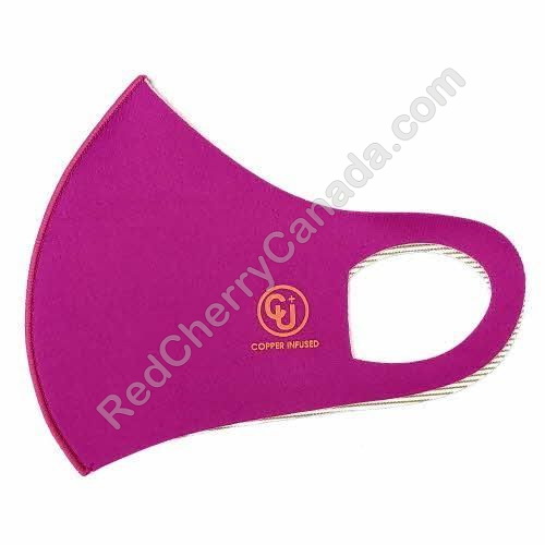 red cherry lashes Copper Mask Magenta