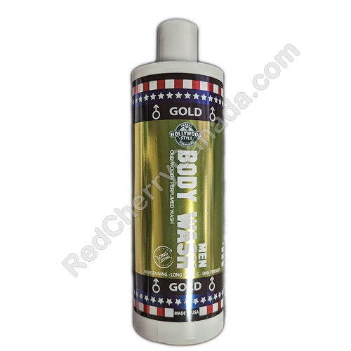 red cherry lashes HS Gold Men Body Wash 16 oz