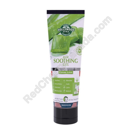 red cherry lashes HS Organic Aloe Soothing Gel