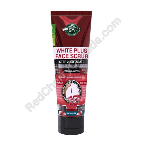red cherry lashes HS White Plus Face Scrub