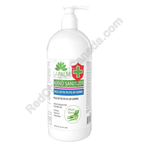 red cherry lashes La Palm Hand Sanitizer 32 oz