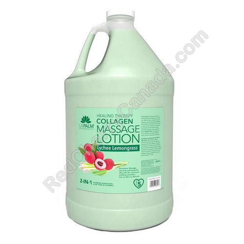 red cherry lashes La Palm Lotion Lychee Gallon