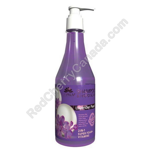 red cherry lashes Shampoo Hand Soap Lavender 8 oz