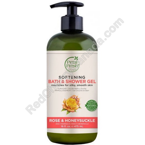 red cherry lashes Shower Gel Softening Rose 16 oz