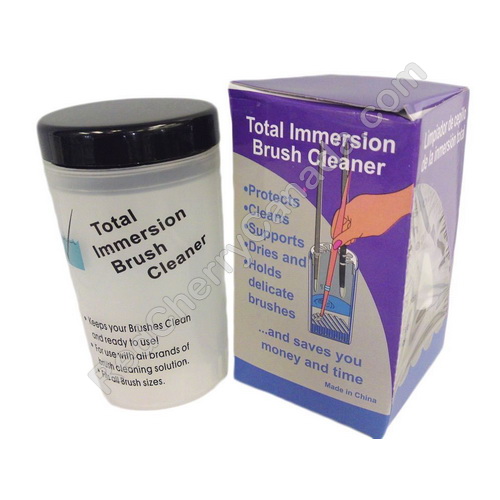 red cherry lashes Total Immersion Brush Cleaner