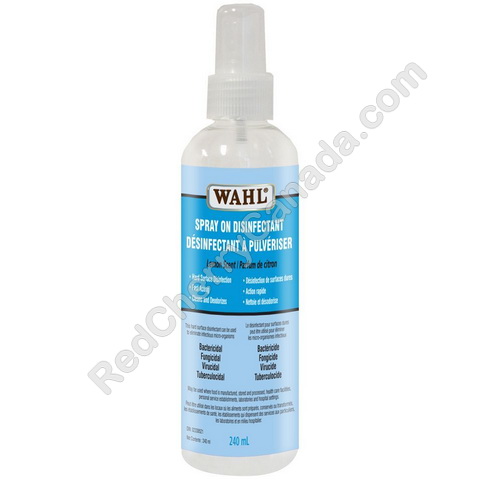 red cherry lashes Wahl Disinfectant Spray 240 ml
