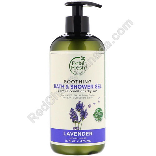 red cherry lashes Shower Gel Soothing Lavender 16 oz