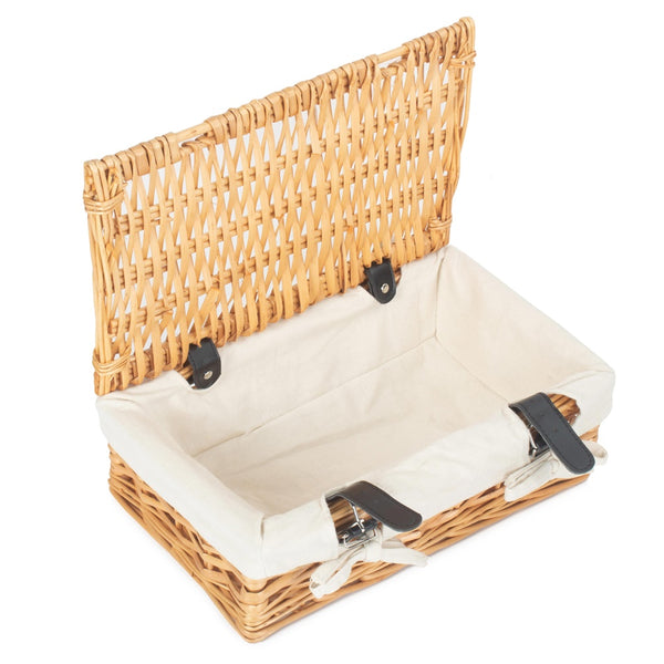 Red Hamper 34cm Split Willow Wicker Packaging Basket