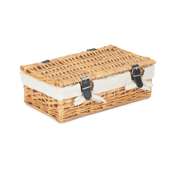Red Hamper 34cm Split Willow Wicker Packaging Basket
